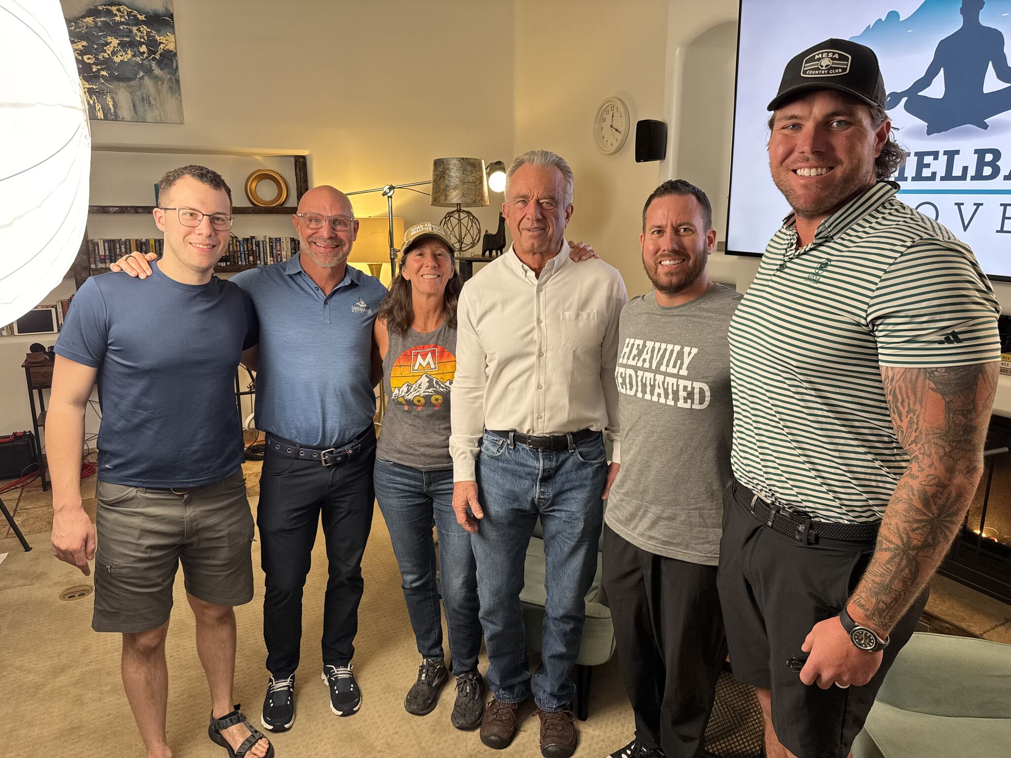 Dr. Robbie Westerman with Robert F. Kennedy Jr. and HHS staff